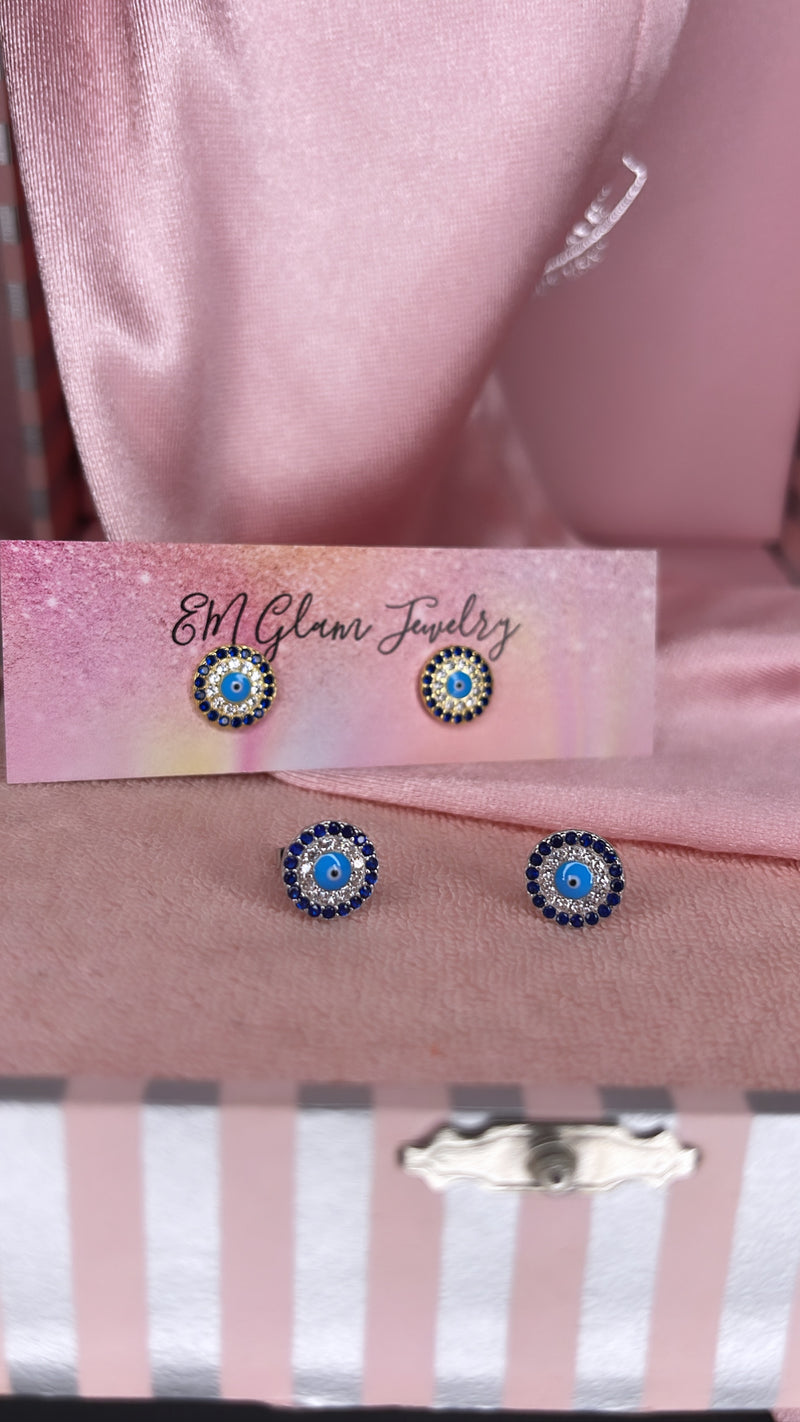 The Evil Eye Shine Earrings