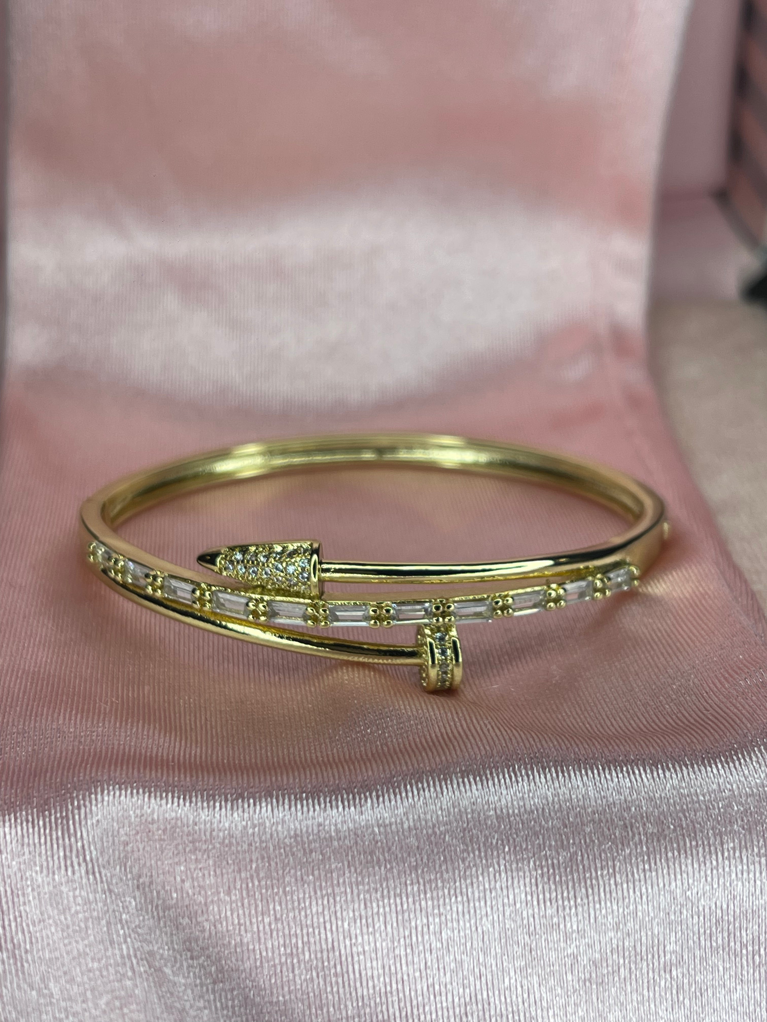Baguette Nail Bracelet
