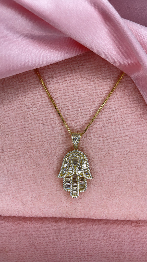 The Lucky Hamsa in Gold