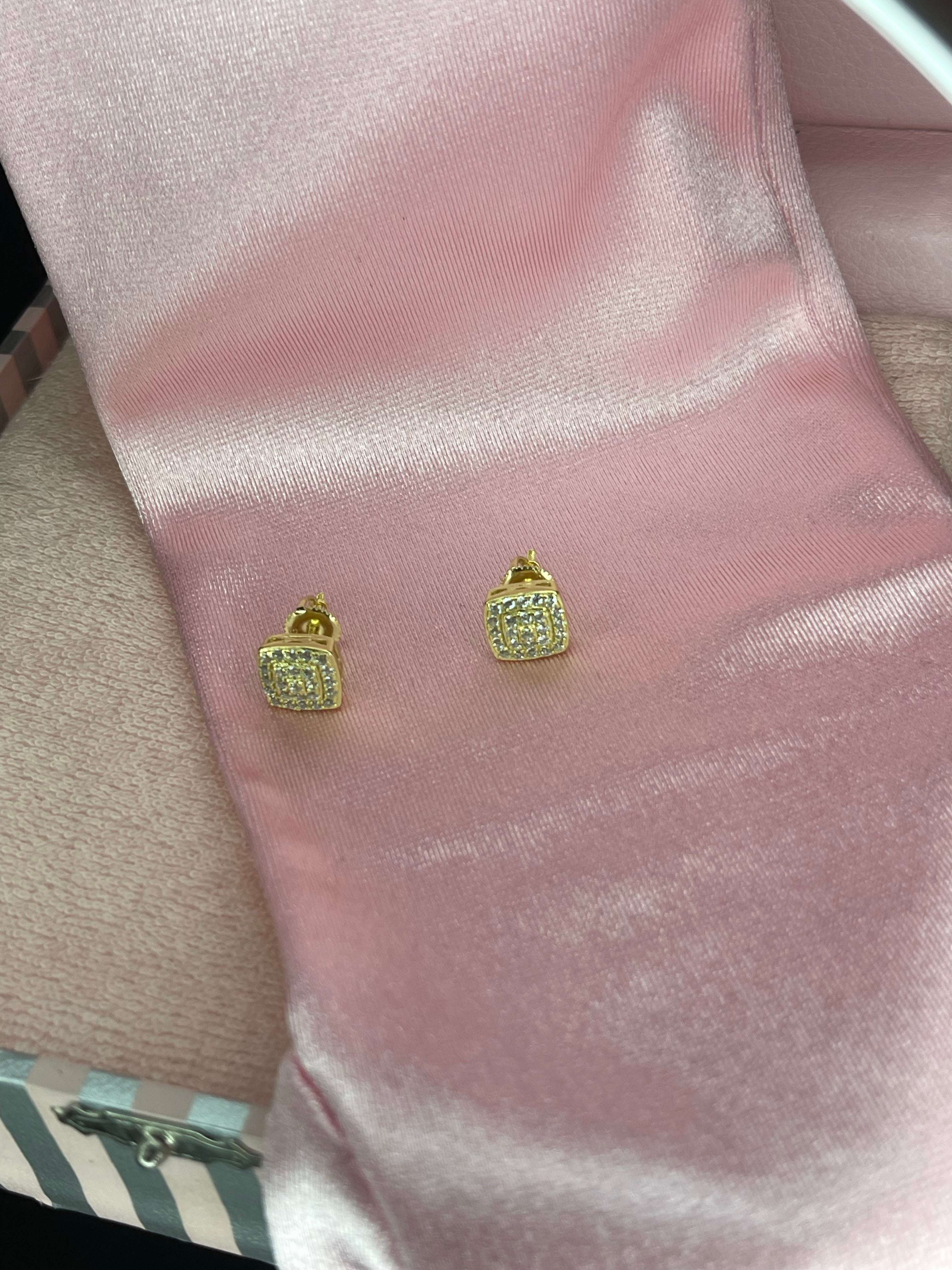 La Santa Earrings in Gold