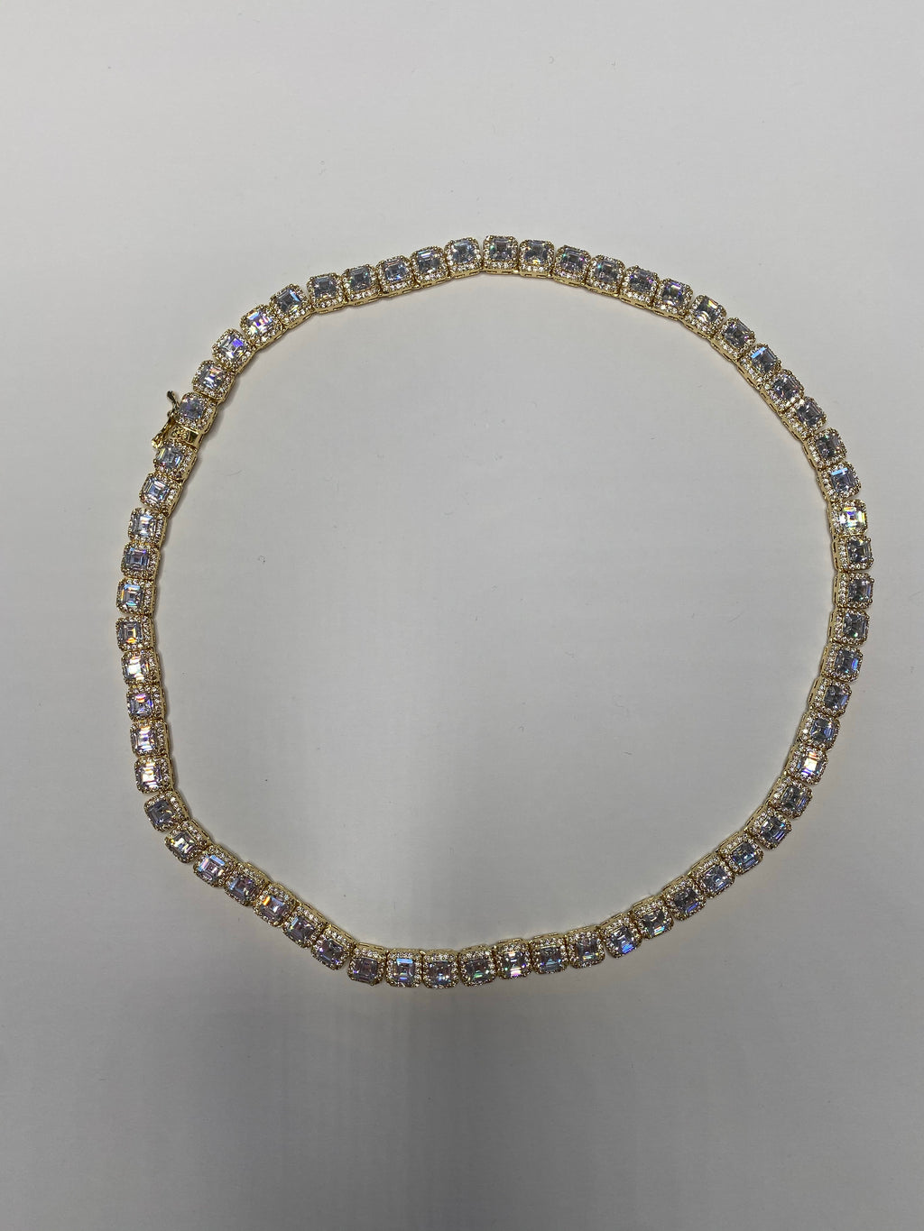 Squared Stones in Gold