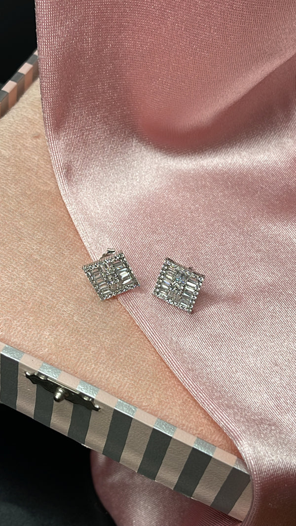 The Boss Earrings in Silver