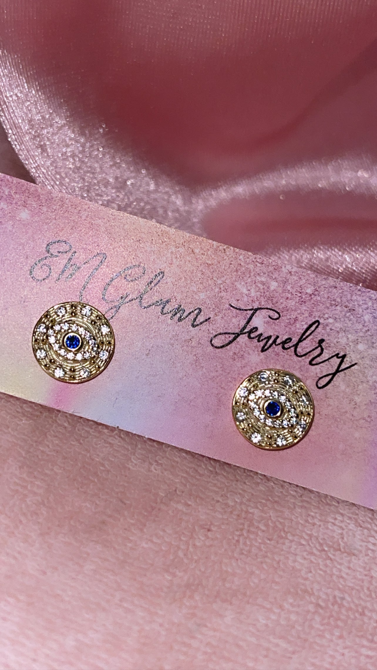 The main evil eye earrings