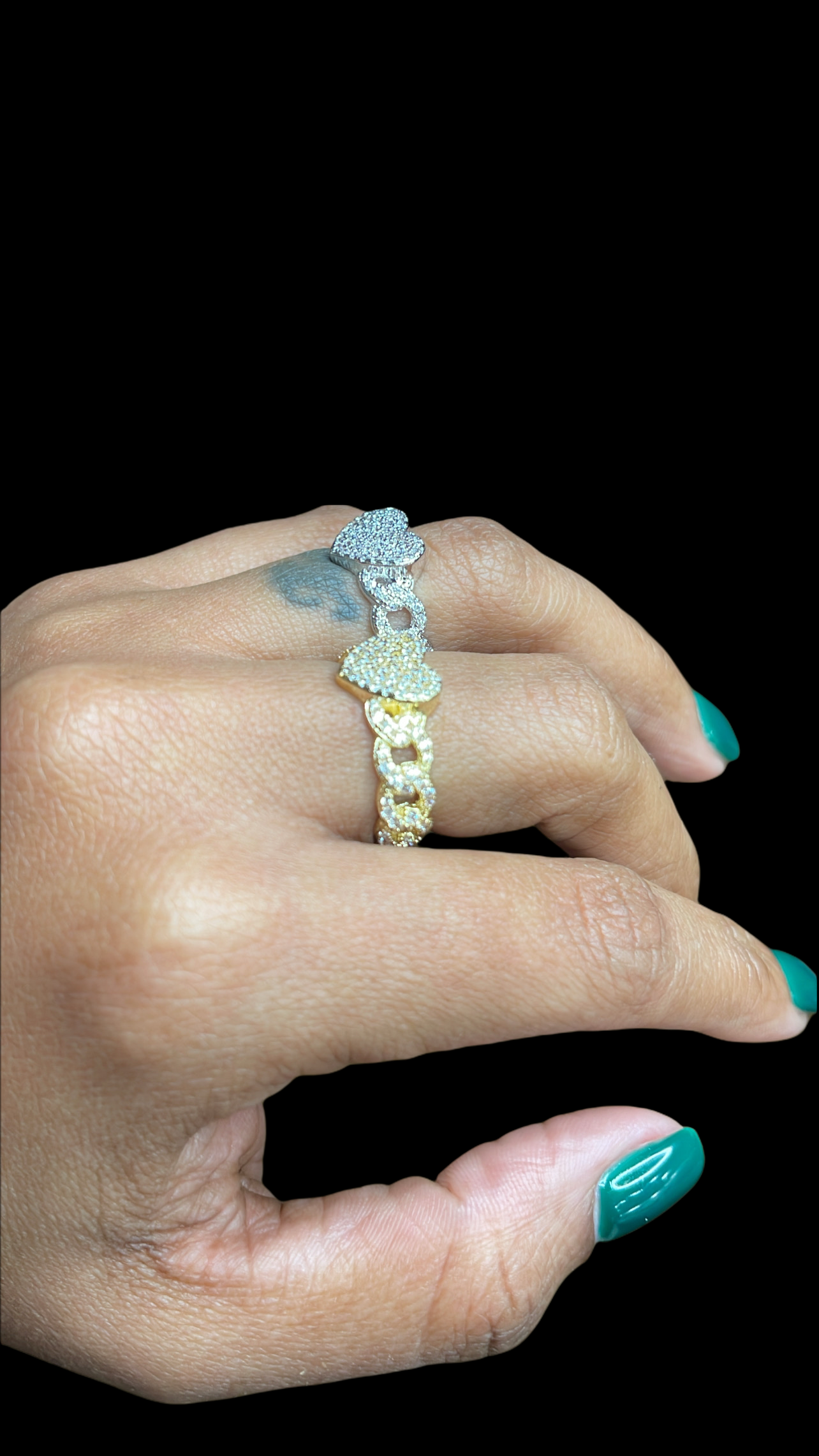 The Cuban Heart Ring
