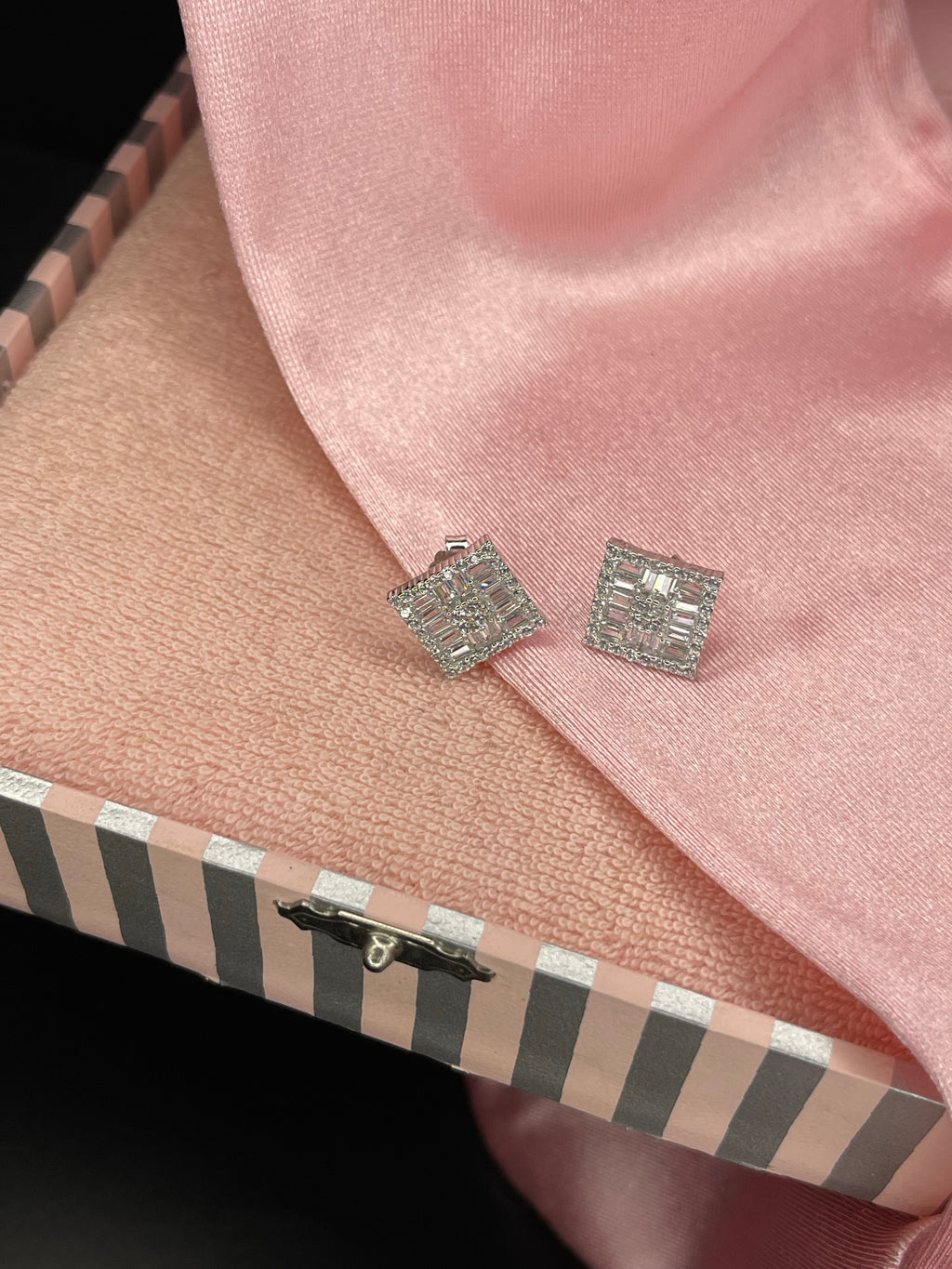 The Boss Earrings in Silver
