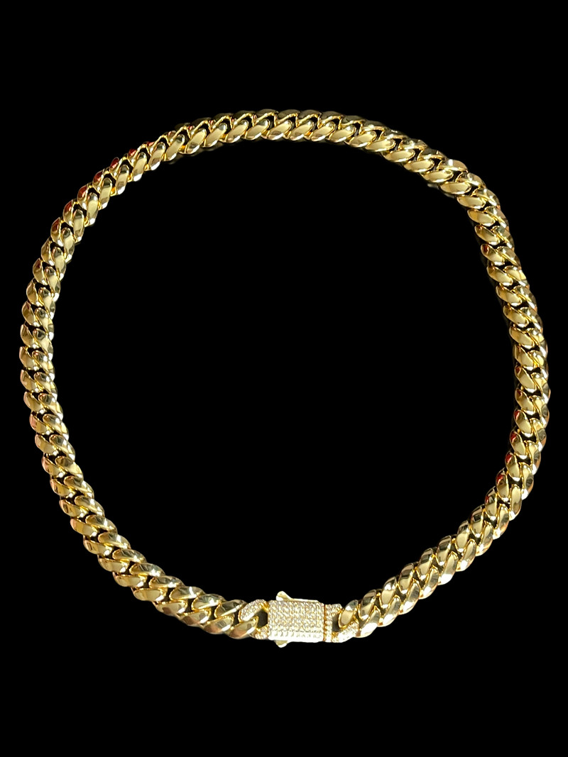 The Shine on Lock Cuban Link