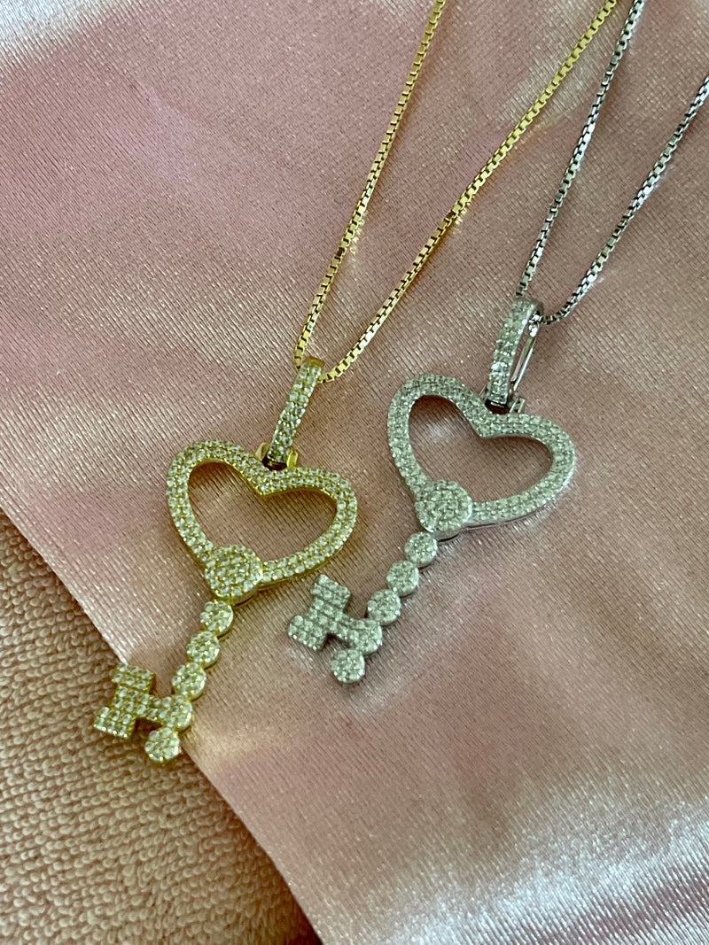 Unlock My Heart Necklace