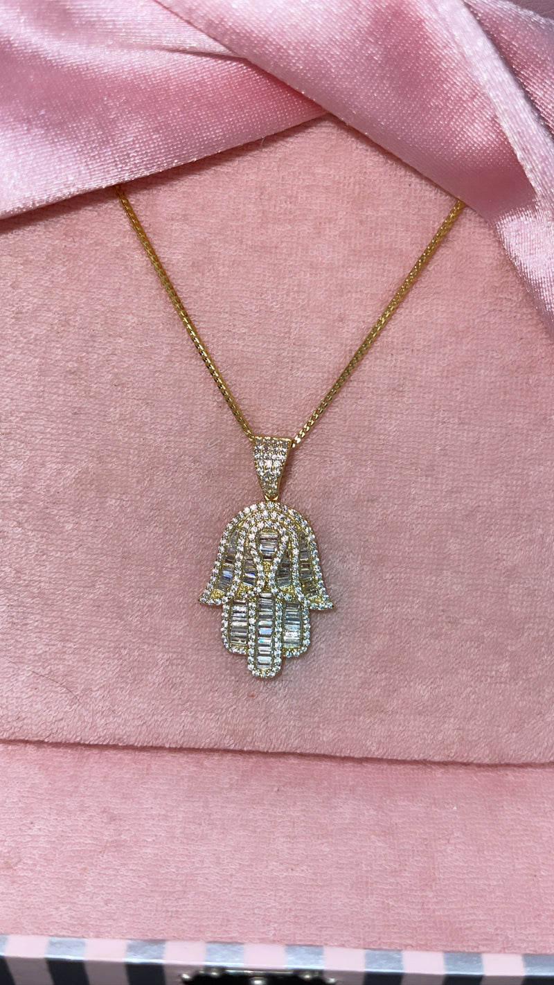 The Lucky Hamsa in Gold