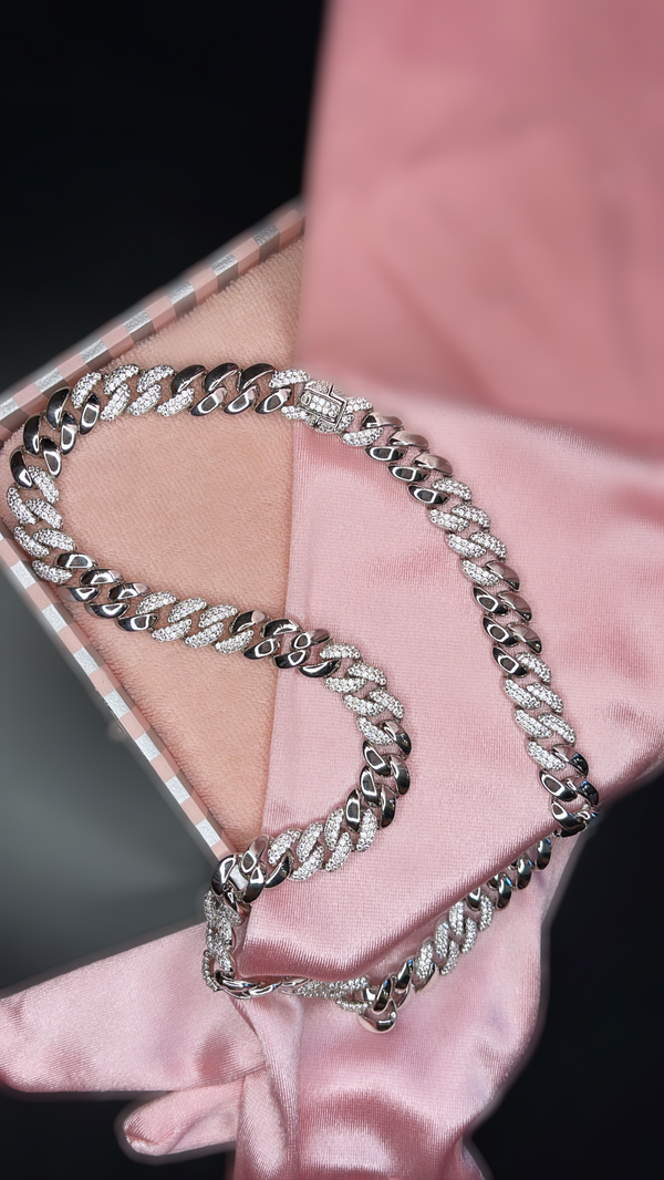 The Beast cuban link in silver