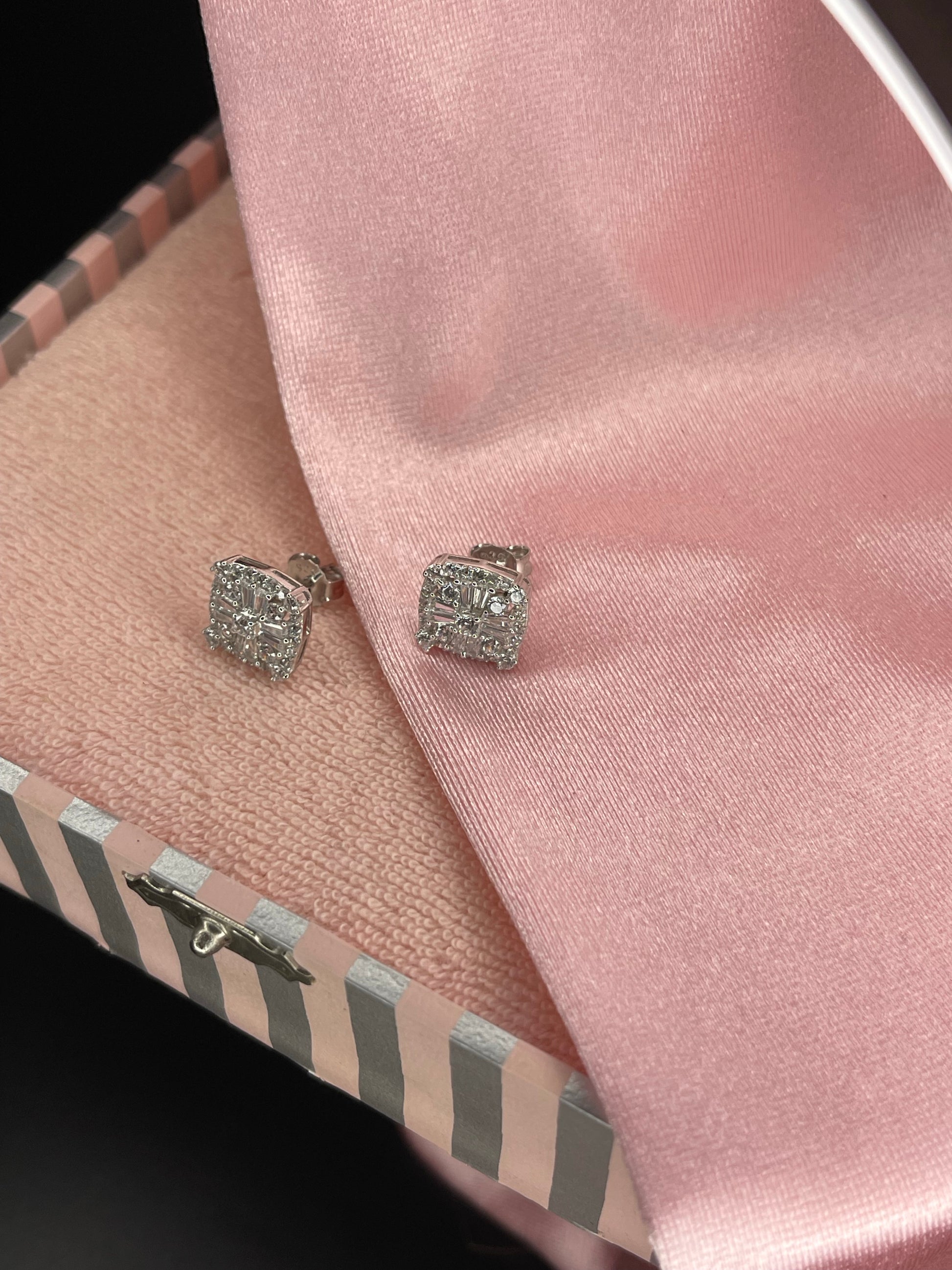 City Lights Earrings in Silver