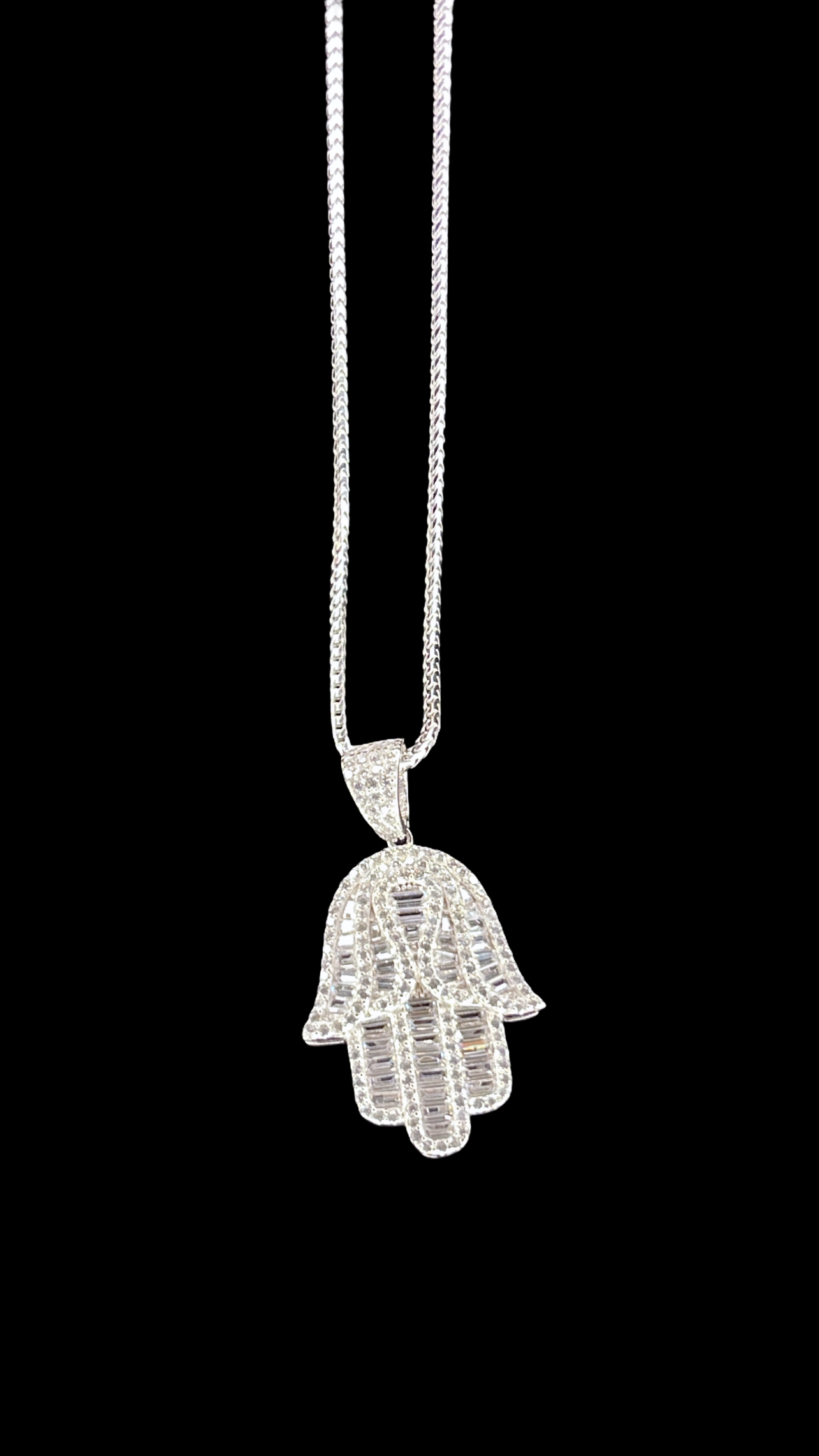 The Lucky Hamsa in Silver