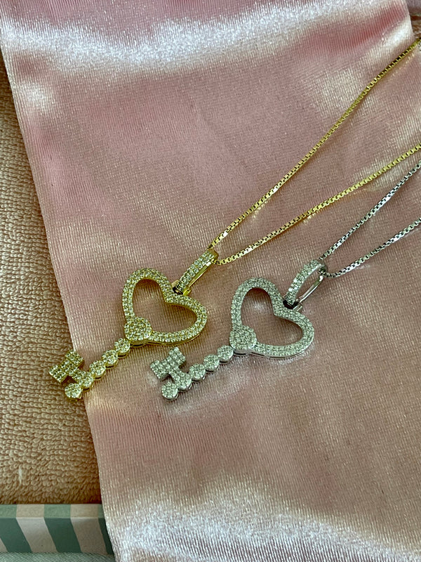 Unlock My Heart Necklace