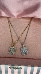 Wishes Square necklace