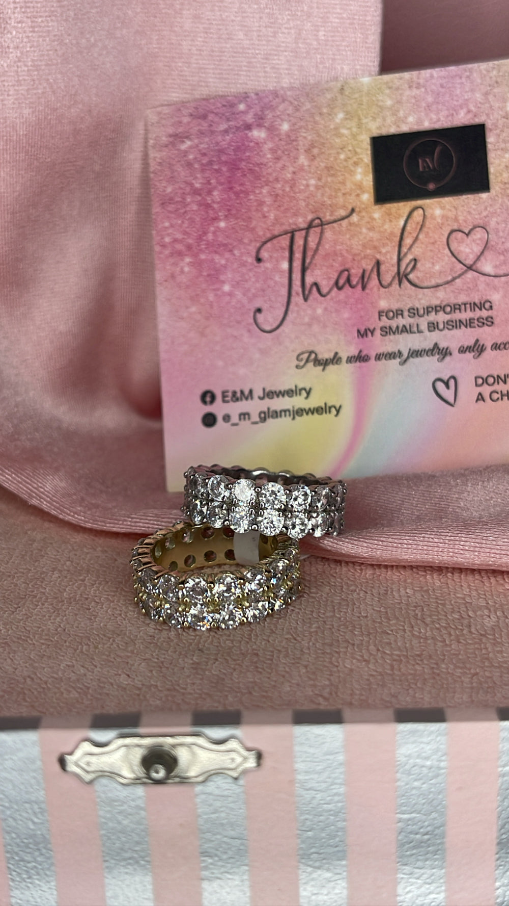 Two Row Of Bling