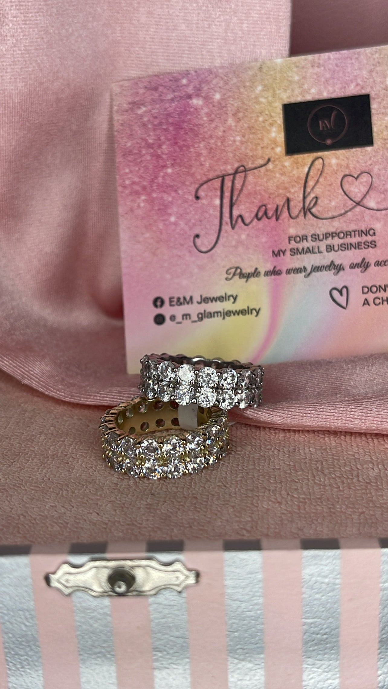 Two Row Of Bling