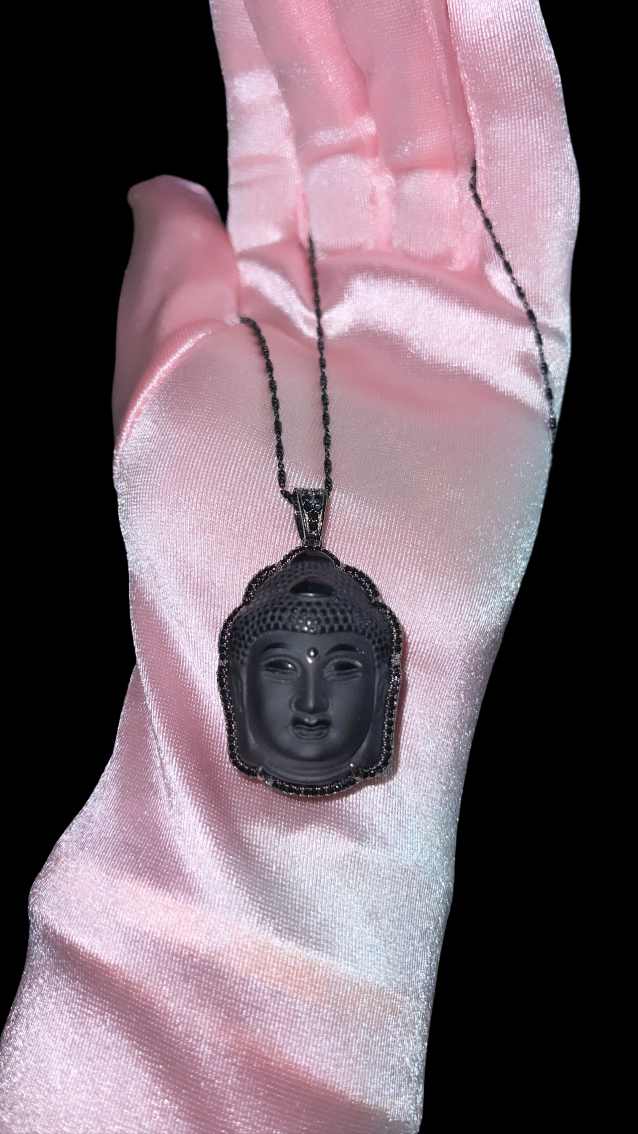The Zen Buddha in Matte Black