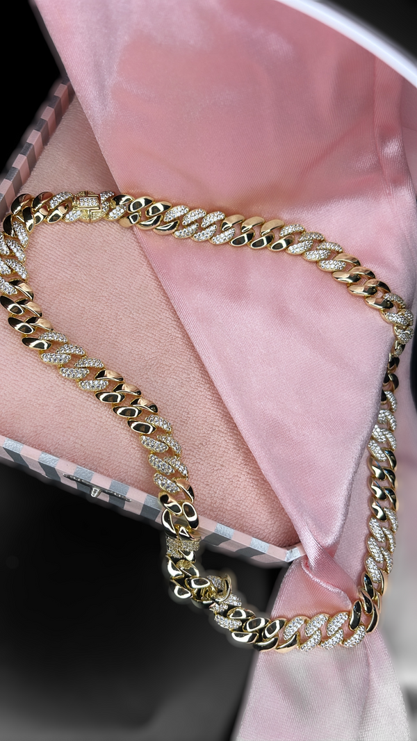 The beast cuban link in gold