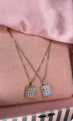 Wishes Square necklace