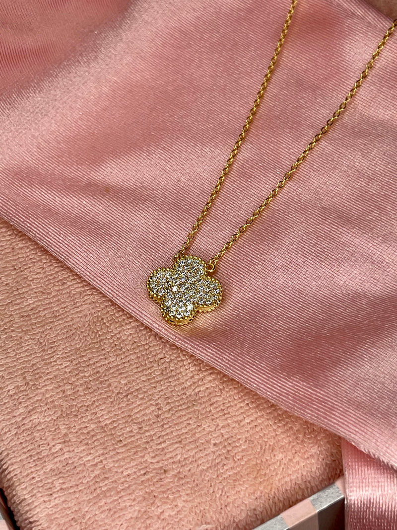 Bling Clover Chain