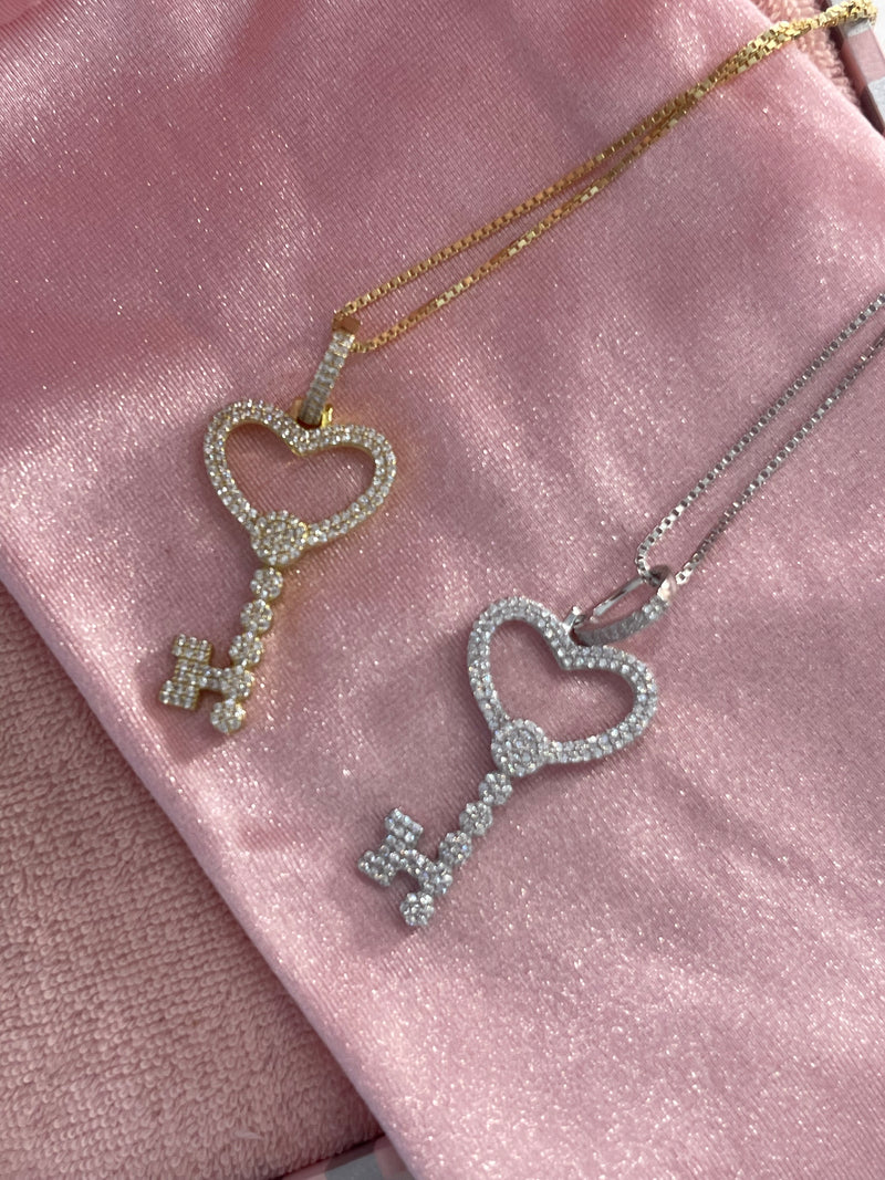 Unlock My Heart Necklace