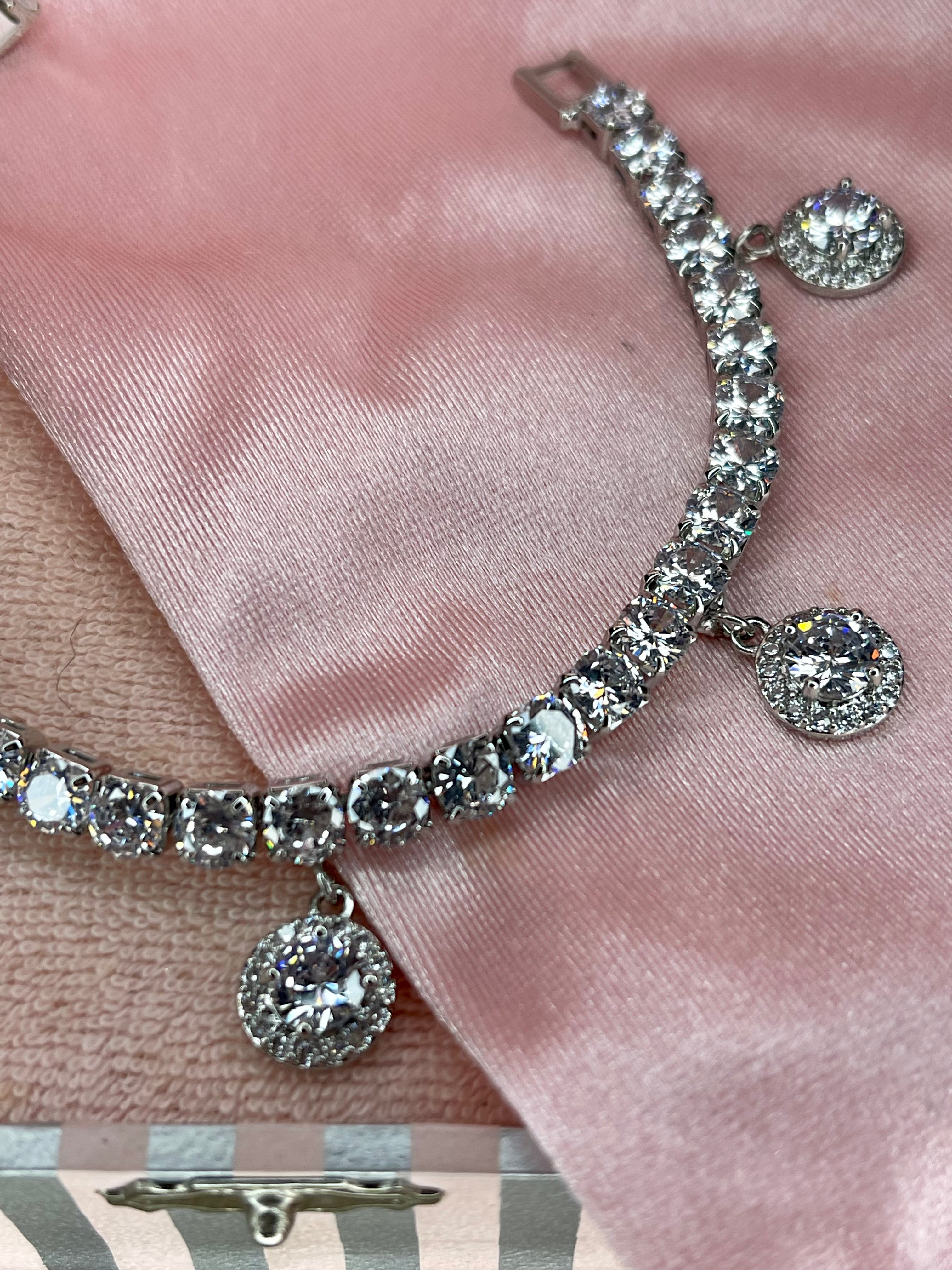 Gemstones Tennis Bracelet