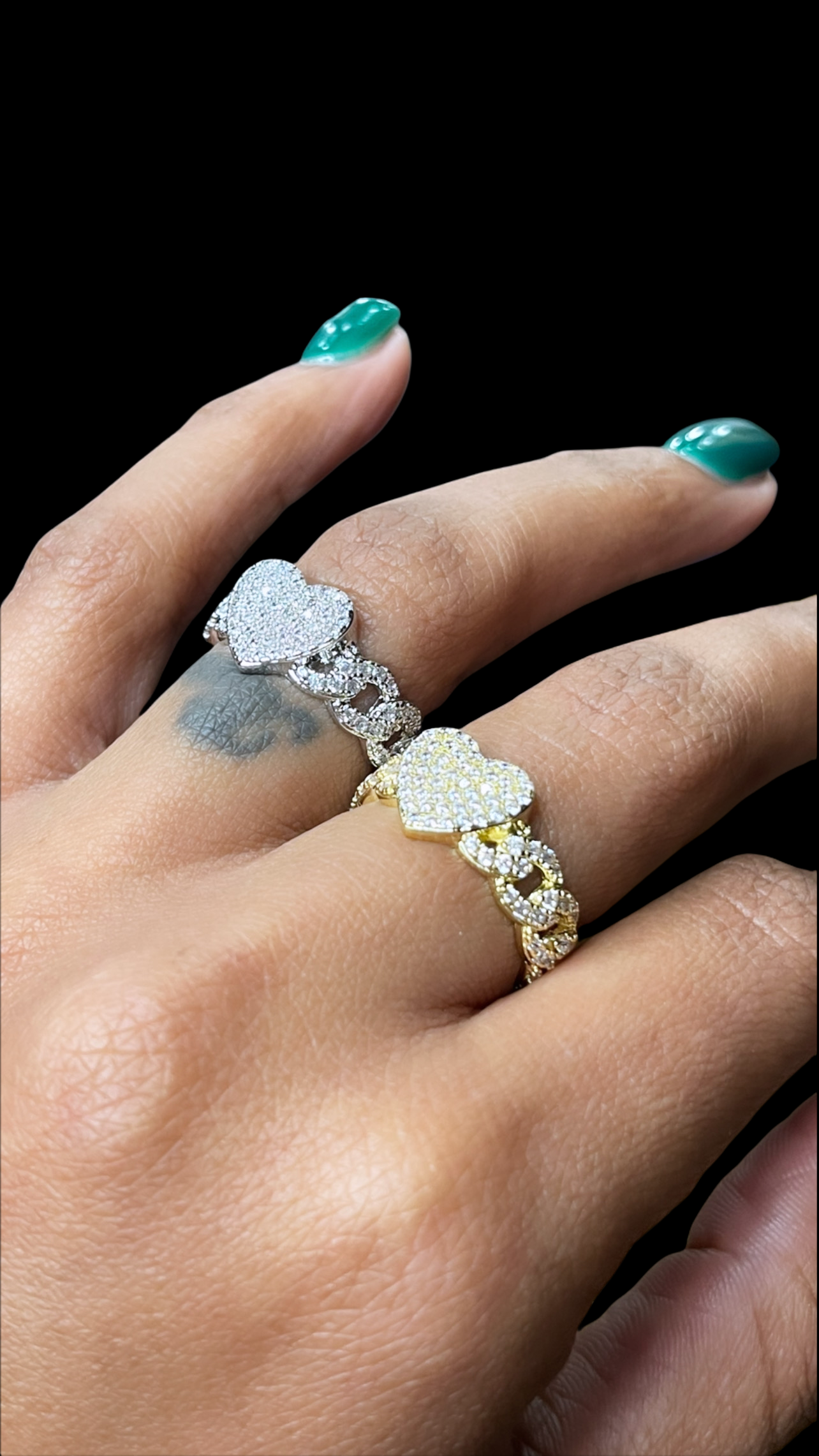 The Cuban Heart Ring