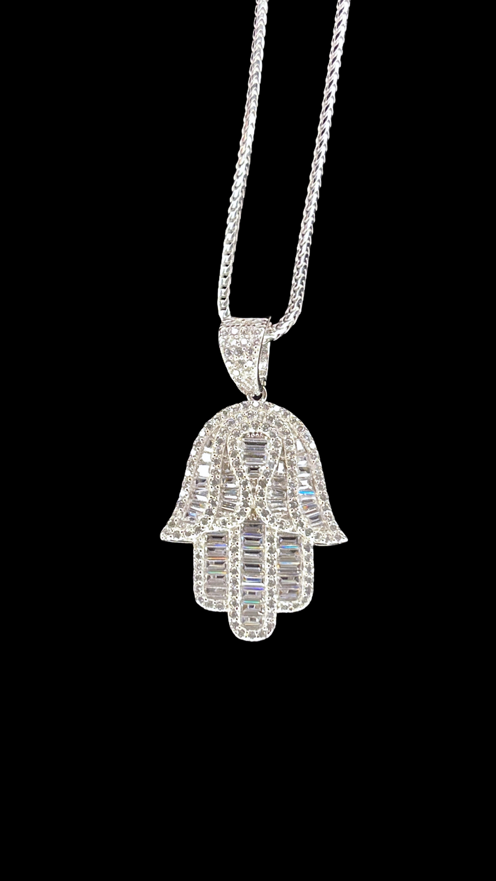 The Lucky Hamsa in Silver