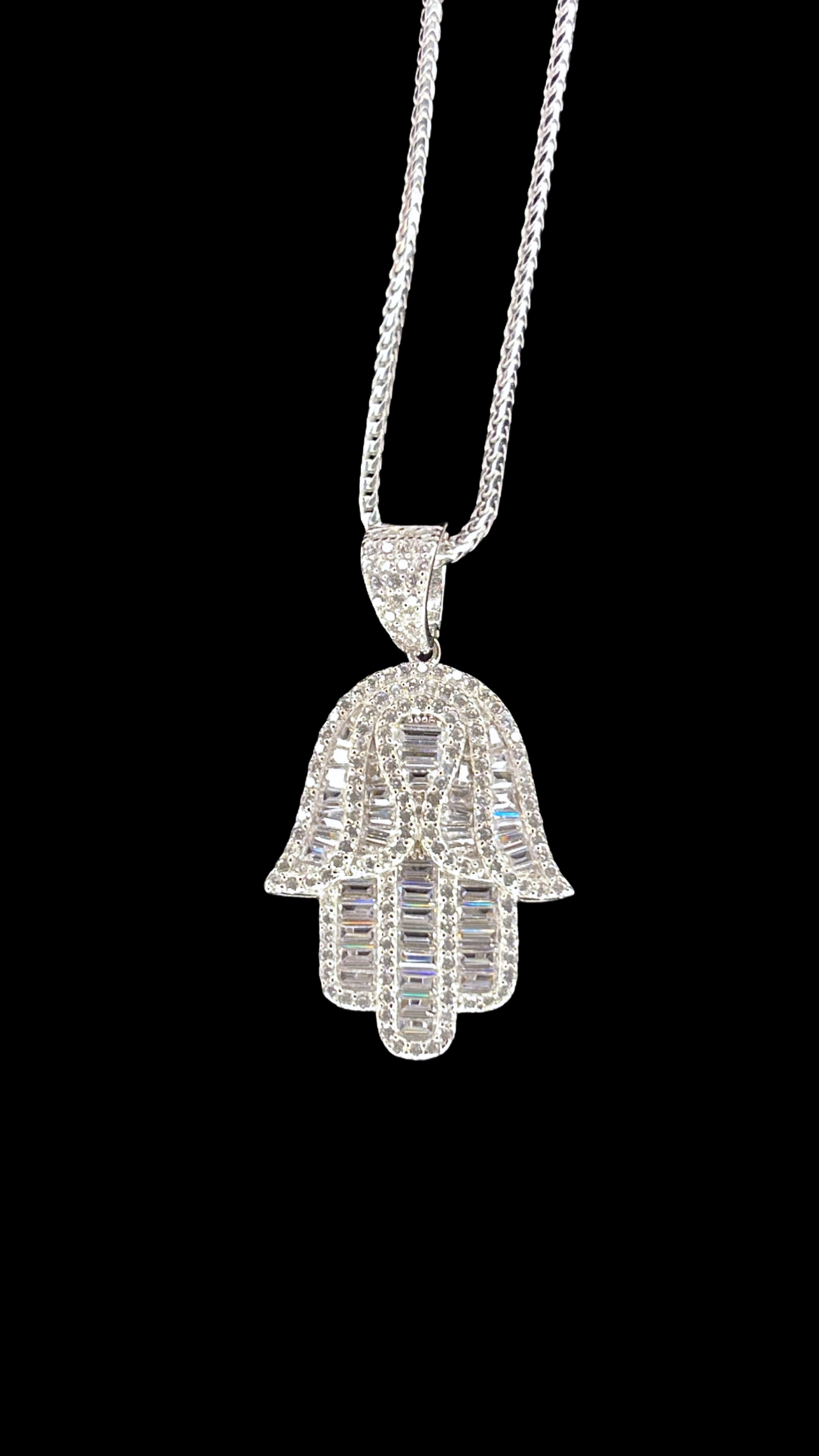 The Lucky Hamsa in Silver