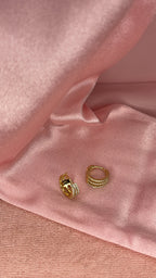 The small bling hoops