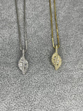 Leaf Baguette Chain