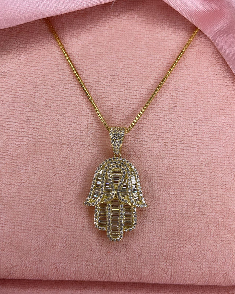 The Lucky Hamsa in Gold