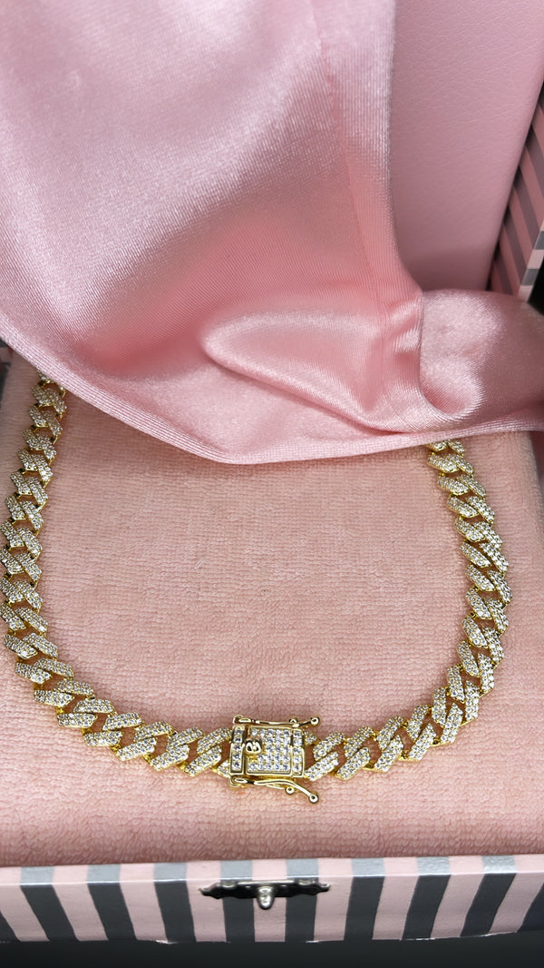 Most Wanted Cuban Link 8mm in gold