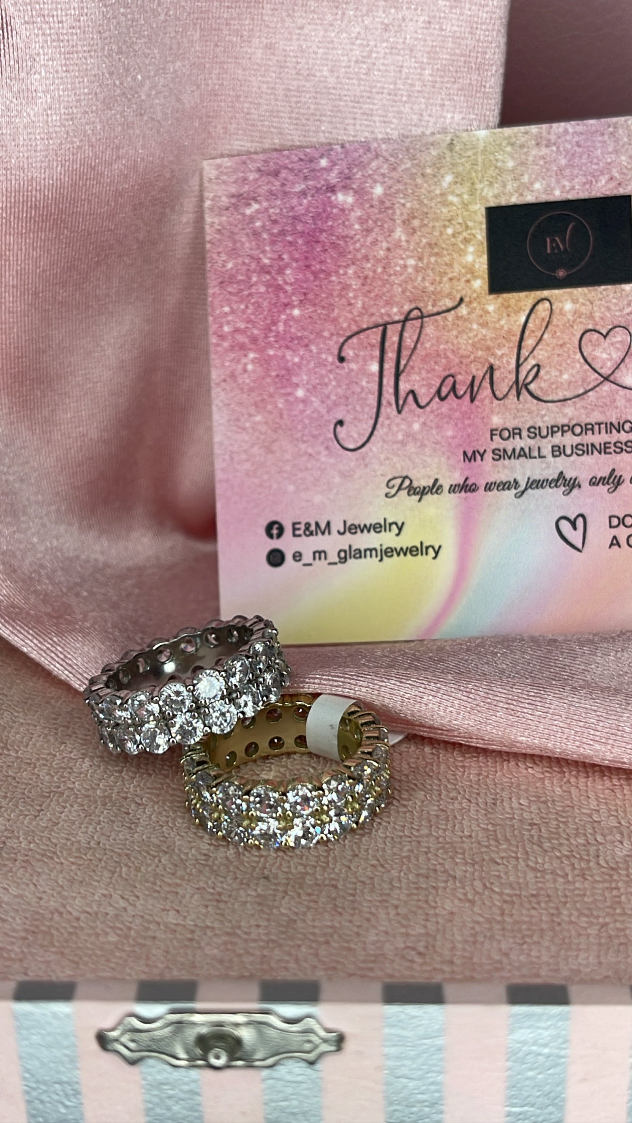 Two Row Of Bling