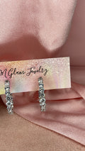 The Small Bling Hoops In silver