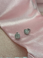 La Santa Earrings in Silver