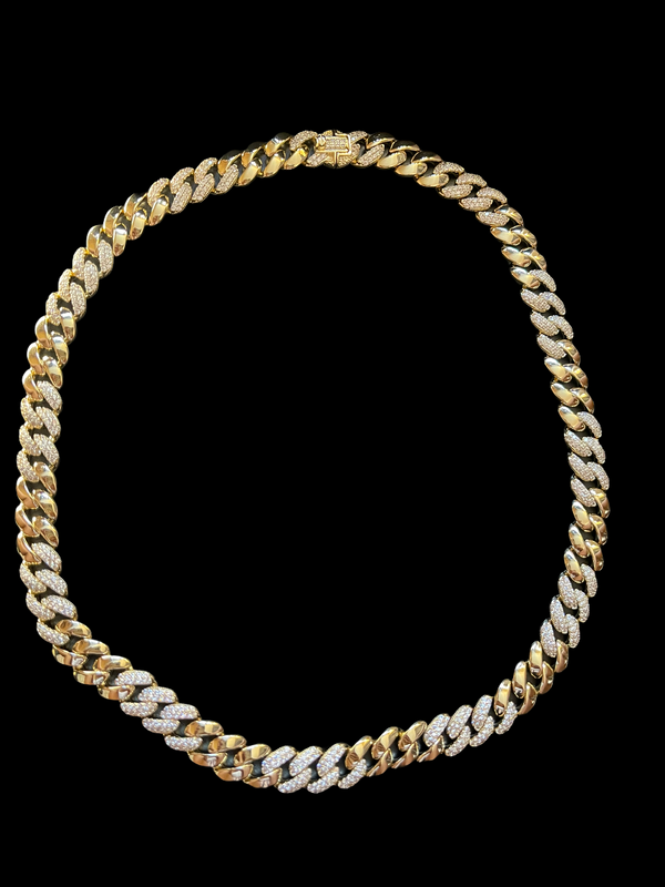 The beast cuban link in gold