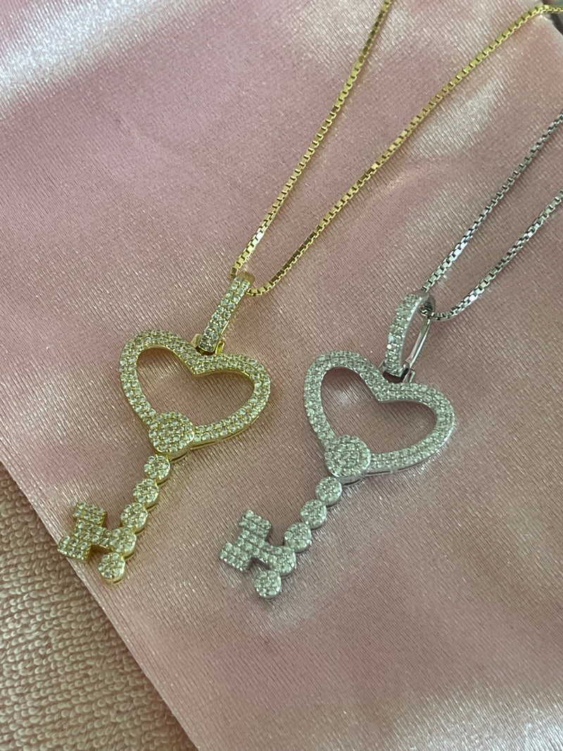 Unlock My Heart Necklace