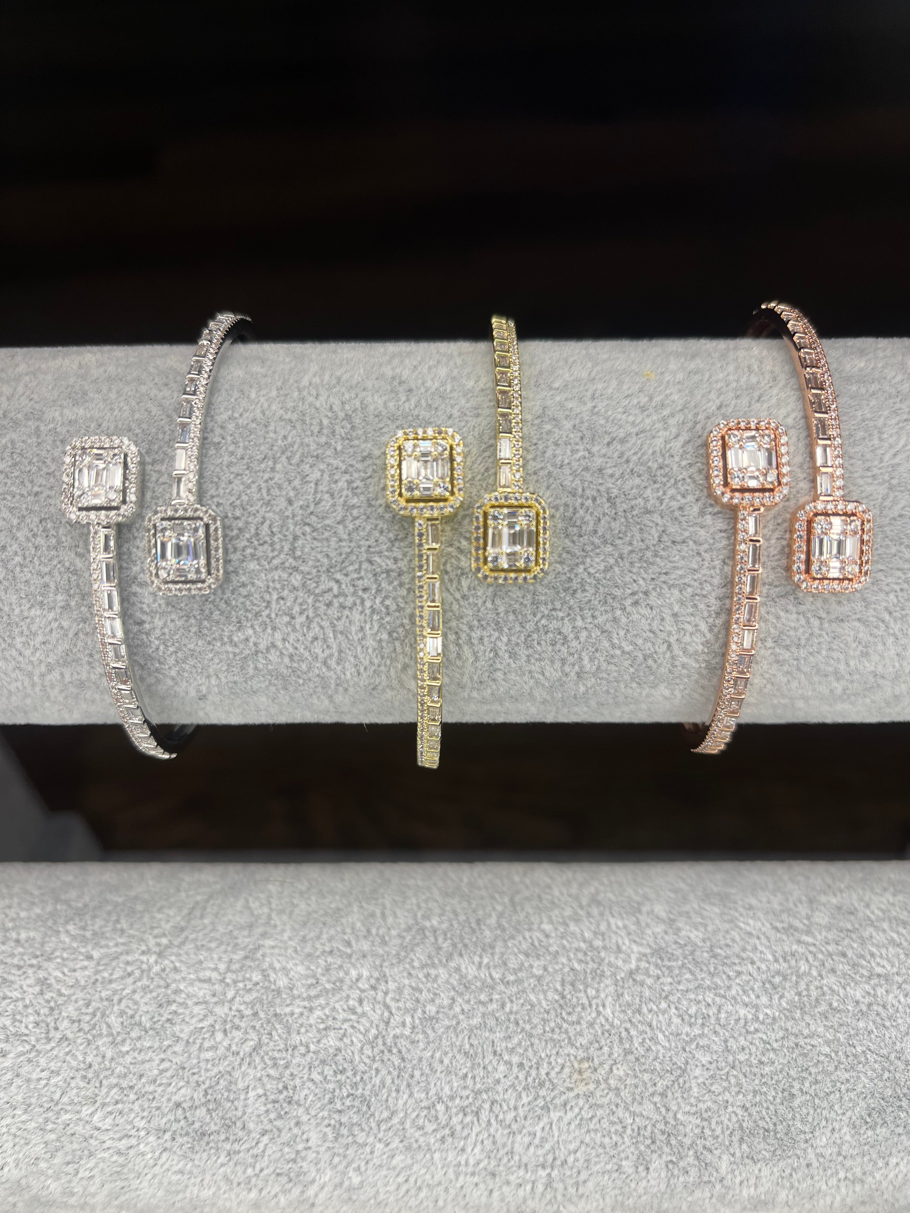 Baguette Double Side Bracelet