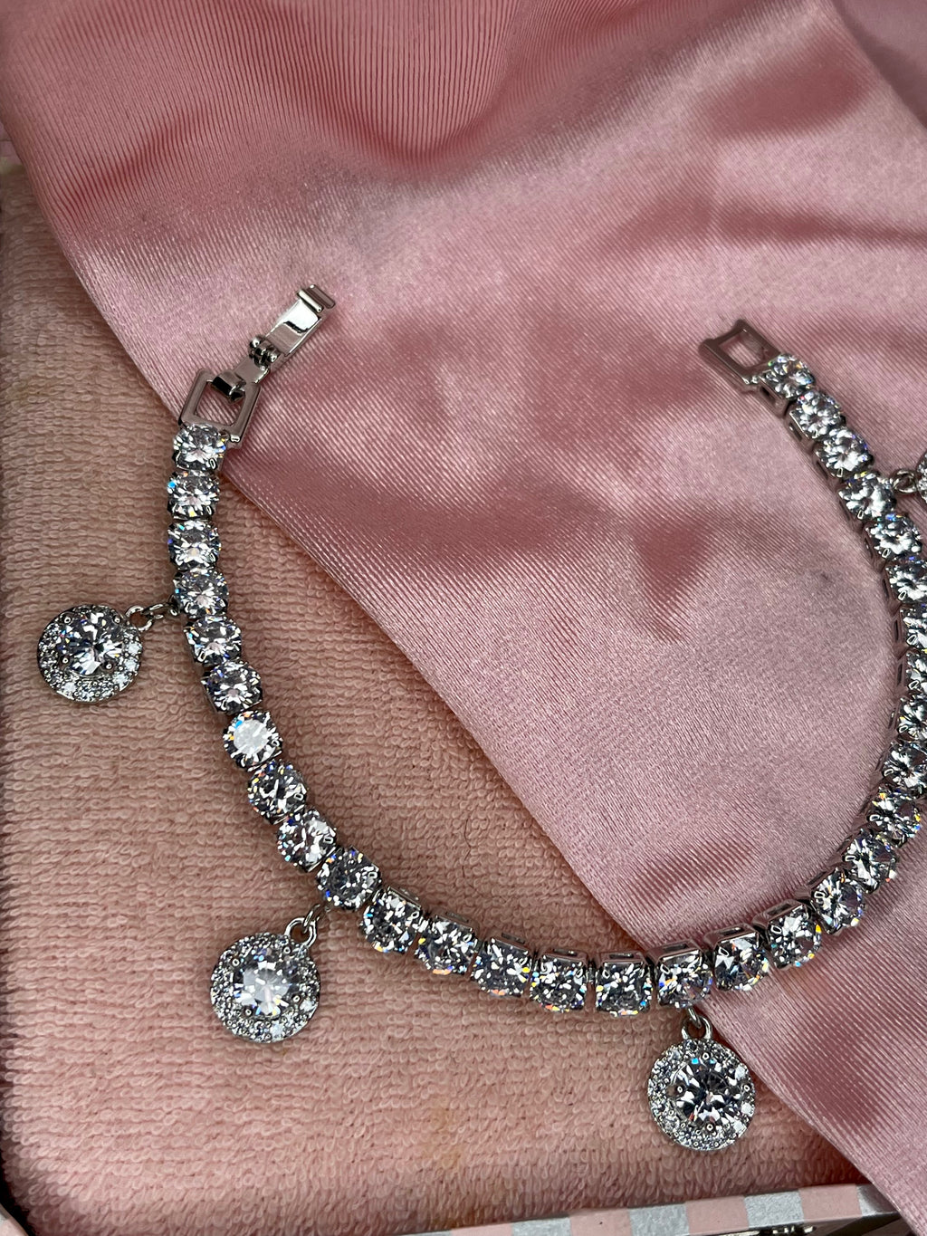 Gemstones Tennis Bracelet