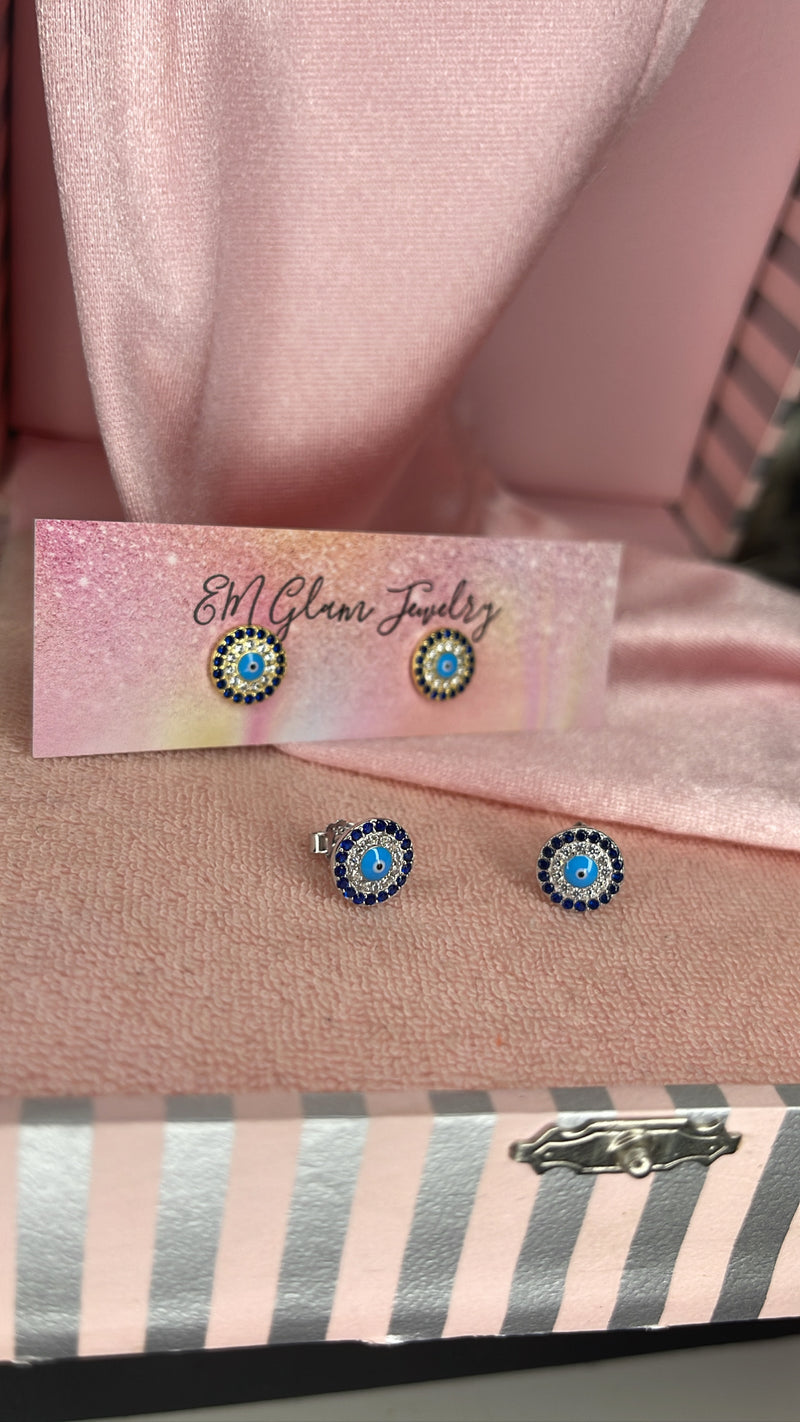 The Evil Eye Shine Earrings