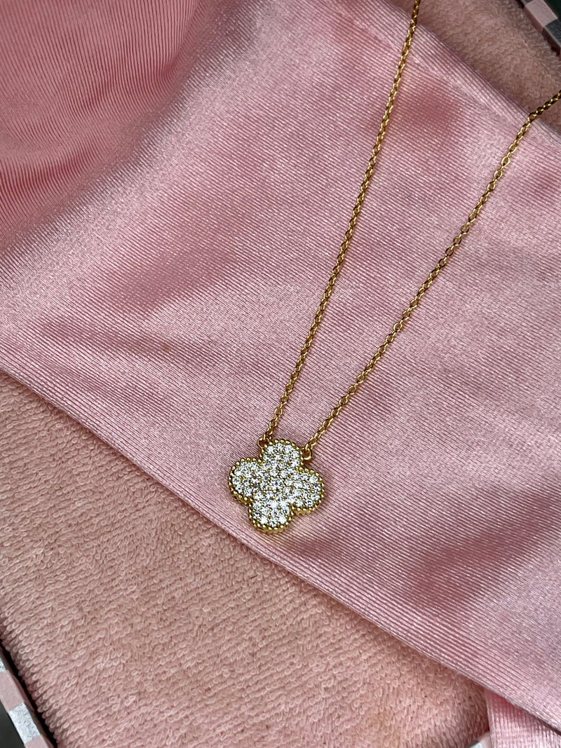 Bling Clover Chain