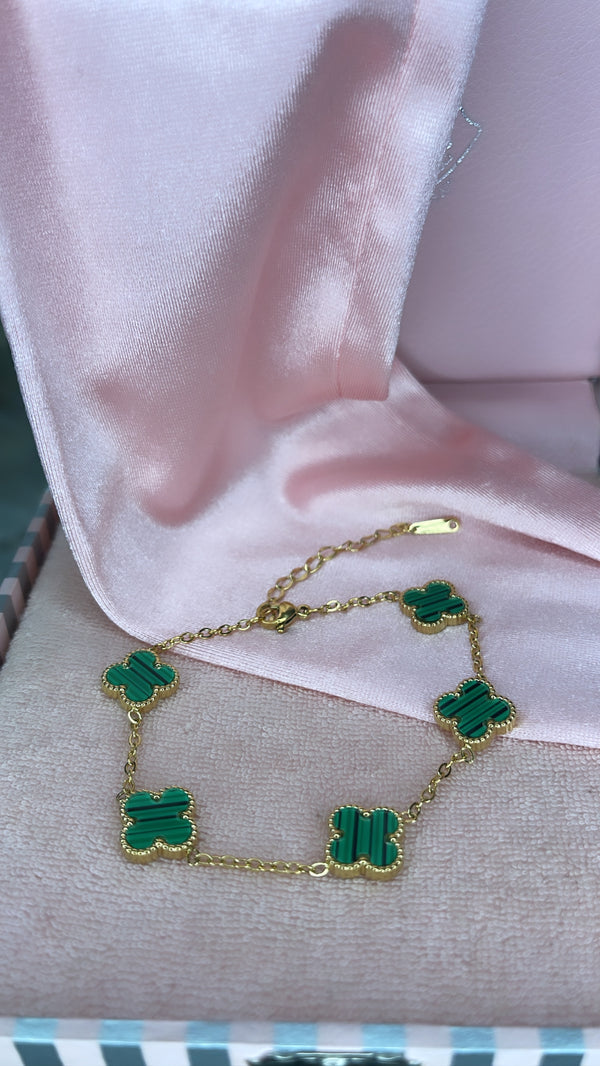 Green Clover Bracelet