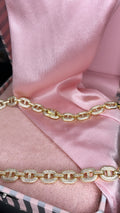The Chunky Designer Link In Gold