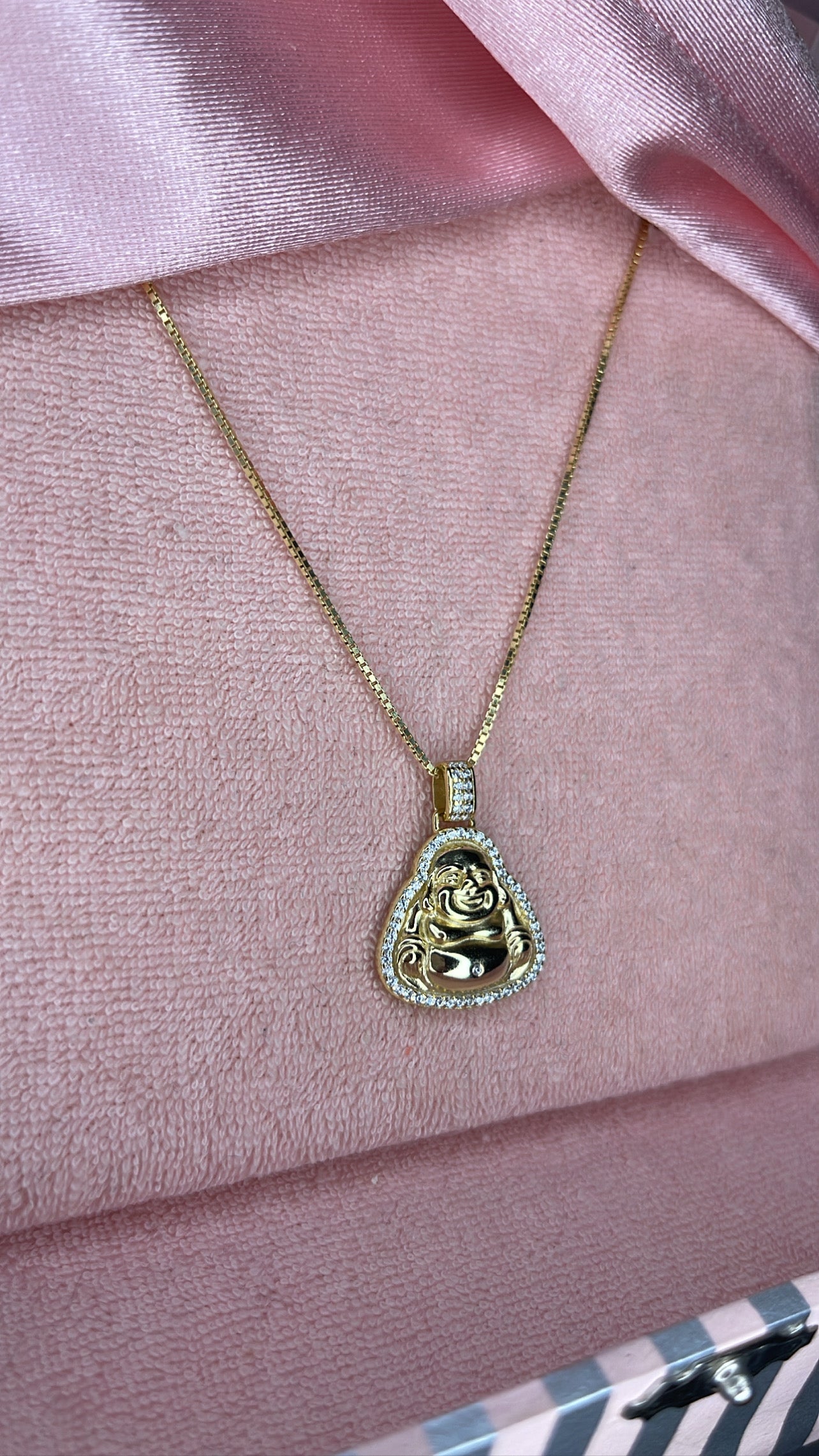 The Stay Gold Buddha Chain