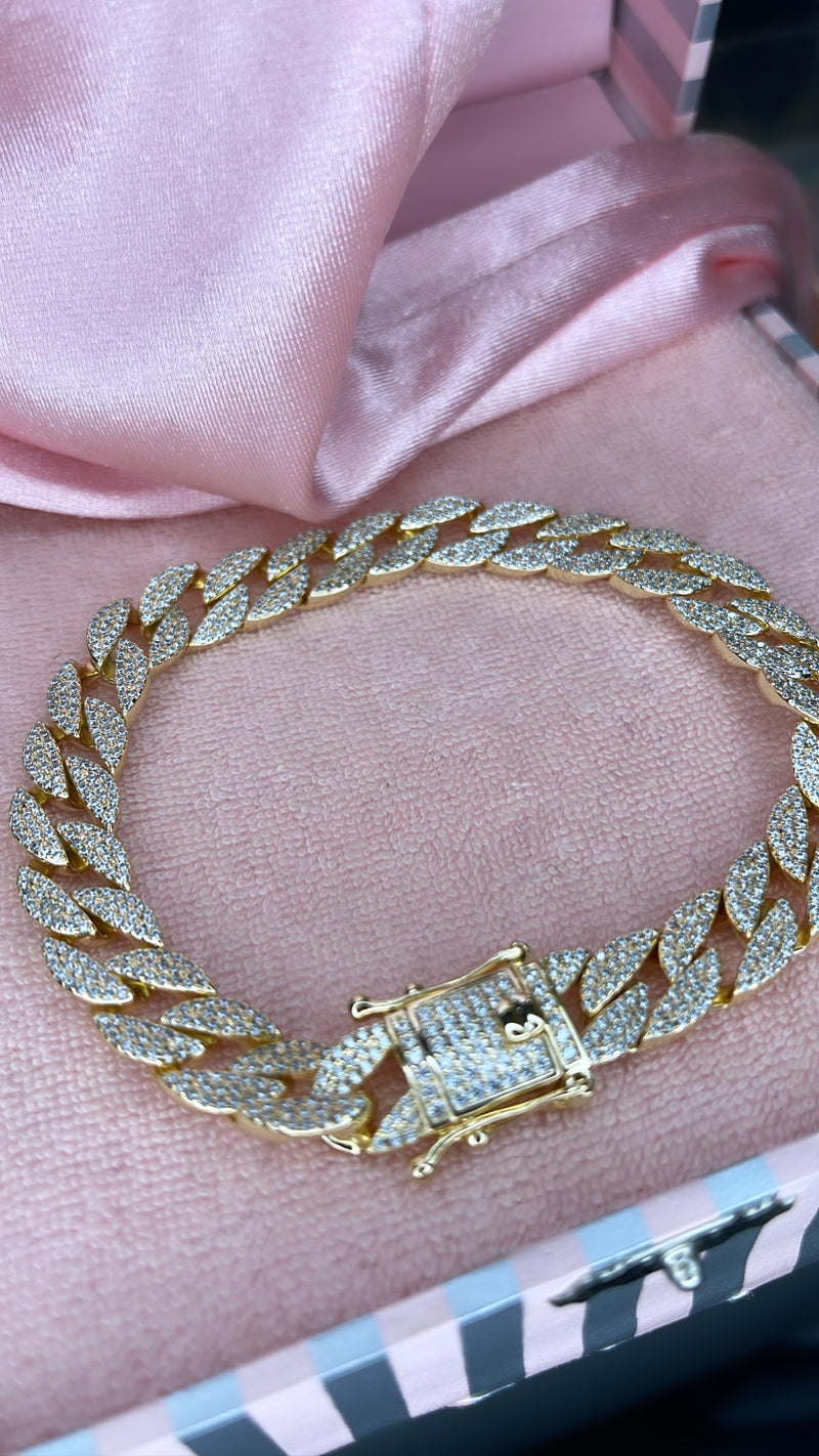 L.A. Cuban Link Bracelet For Men