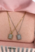 Wishes Square necklace